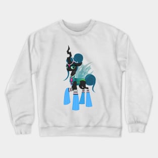 Queen Chrysalis pony mania Crewneck Sweatshirt